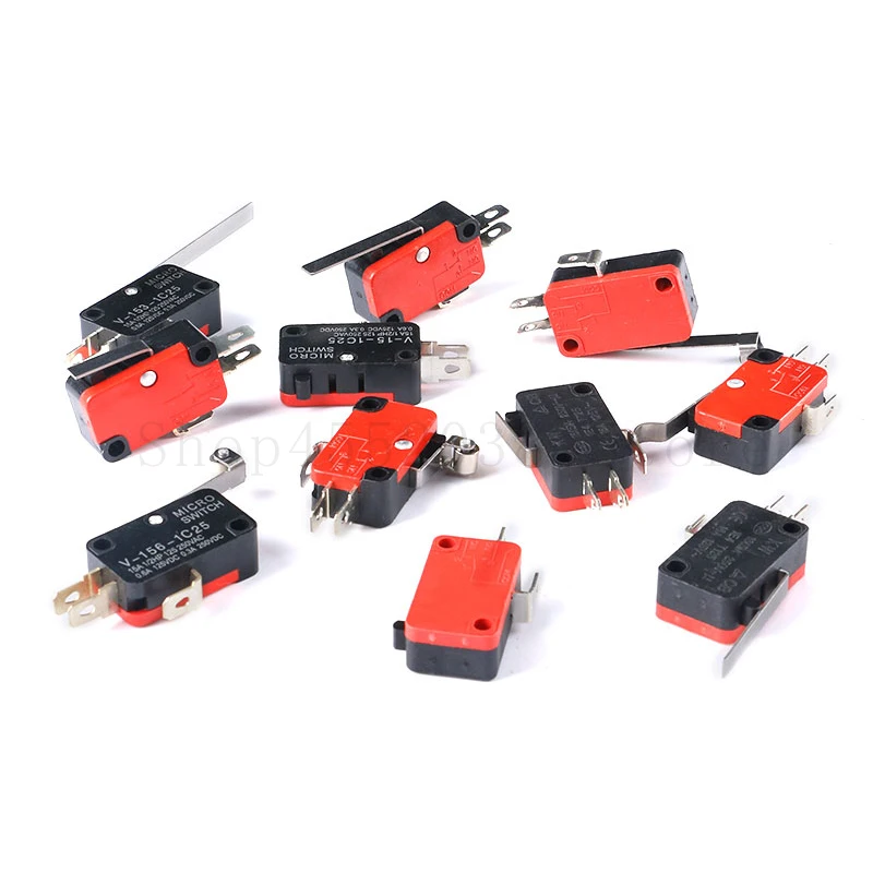 2 шт./лот V 15 3C25 2C25 Мгновенный Micro Концевой выключатель 5A 250 В кнопочный