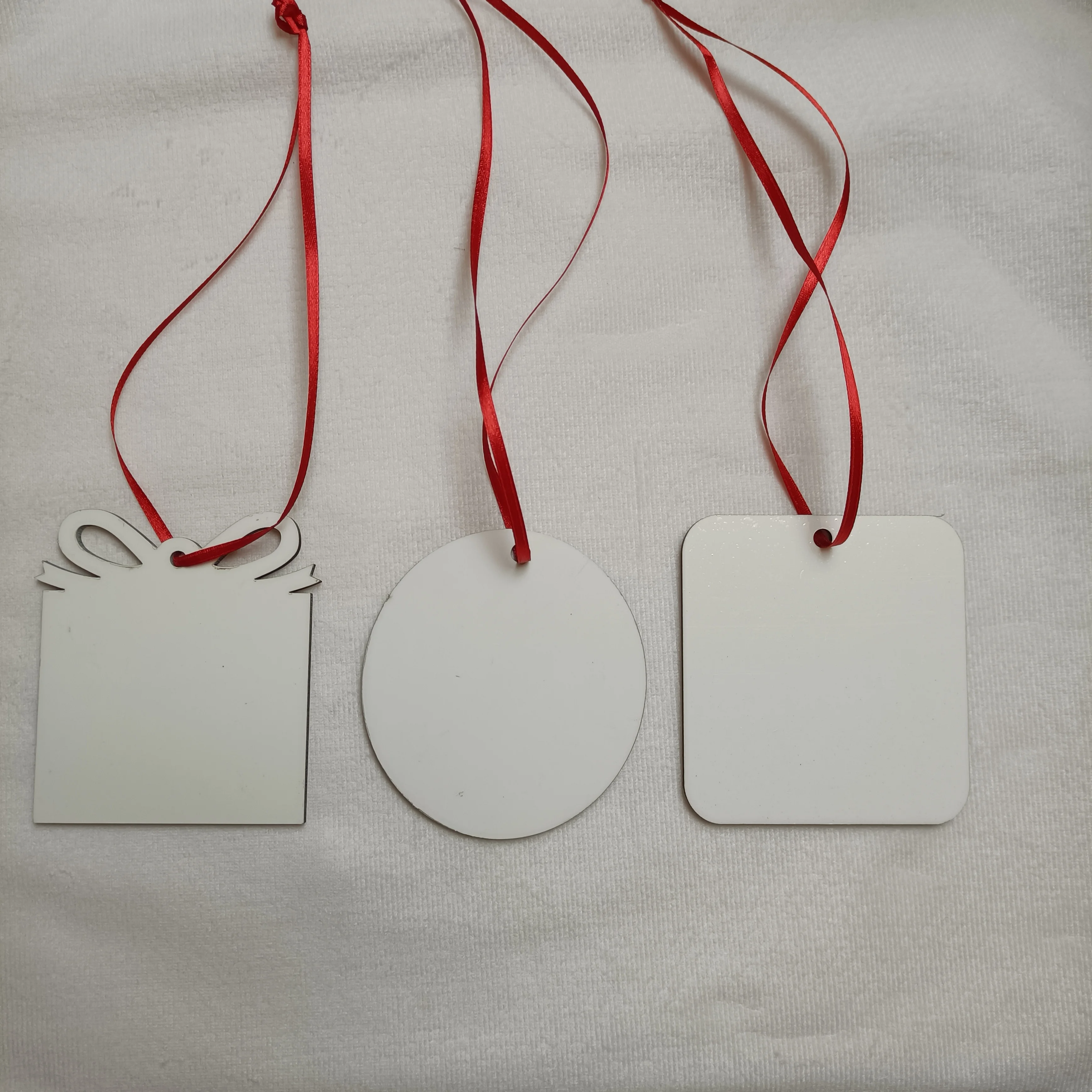 Christmas Festival Decoration Pendant For Sublimation Ink Transfer Printing