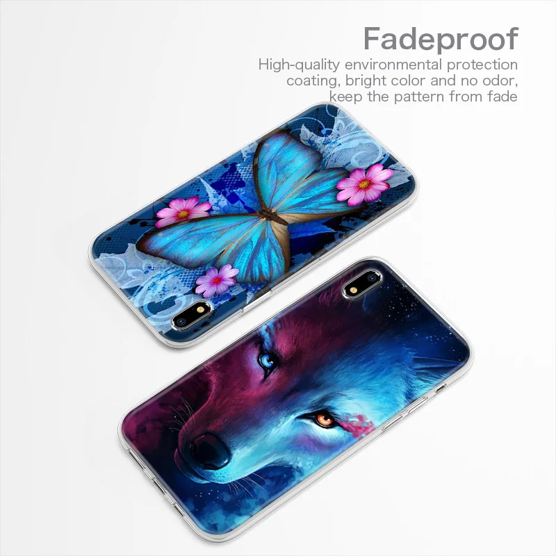 Силиконовый чехол Ojeleye для LG X Power мягкий ТПУ на телефон с изображениями героев