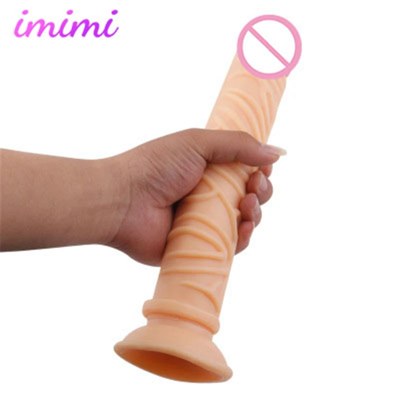 Супер длинный огромный фаллоимитатор на присоске реалистичный пенис большой