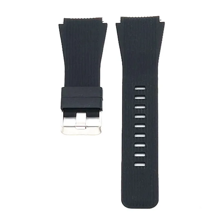 black Для Huami Amazfit GTR 47 мм спортивный силиконовый ремешок 22 мм ремешок для часов резиновый браслет ремень ремешок для Xiaomi Huami Amazfit 2 2S - Цвет ремешка: black