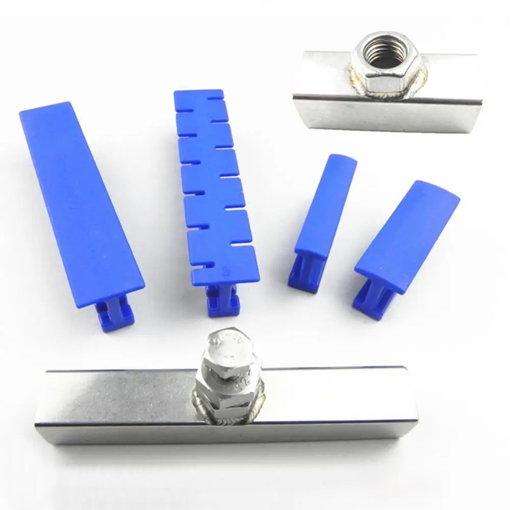 

6Pcs Metal Nylon Car Body Paintless Dent Repair Removal Puller Bridge Tool Kit