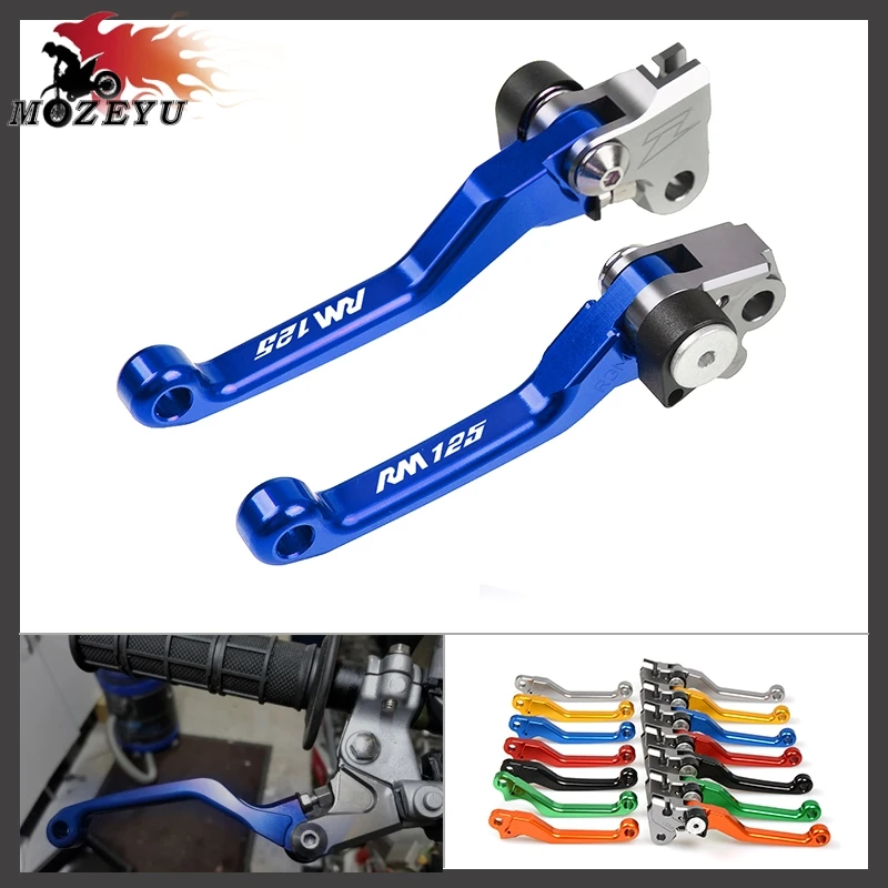 Гибкие Поворотные Рычаги тормозной муфты CNC для мотоцикла SUZUKI RM125 RM 125 1996 1997 1998 1999