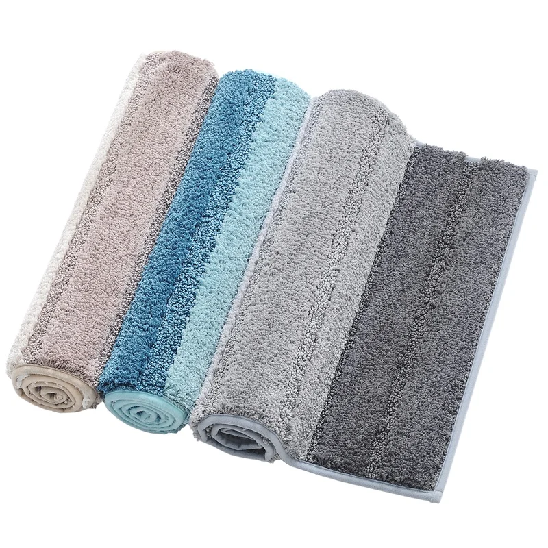 

Luxury Bathroom Rugs Bath Mat,20Inch X32Inch , Non-Slip Fluffy Soft Plush Microfiber Shower Carpet Rug
