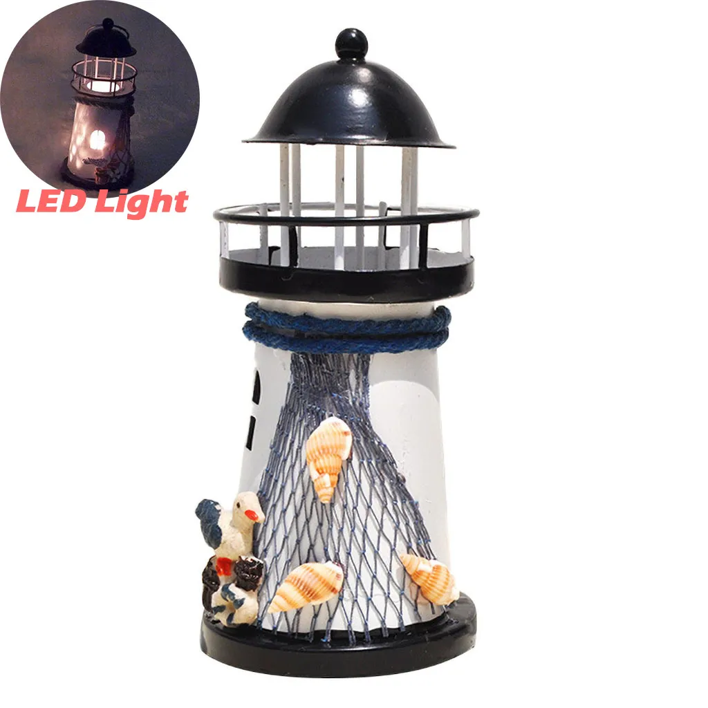 Светодиодный светильник на солнечной батарее белый вращающийся маячок башня