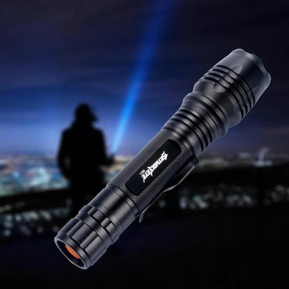Portable Flashlight Aluminum Torch 18650 High Power Telescopic Zoom 5-Mode | Лампы и освещение