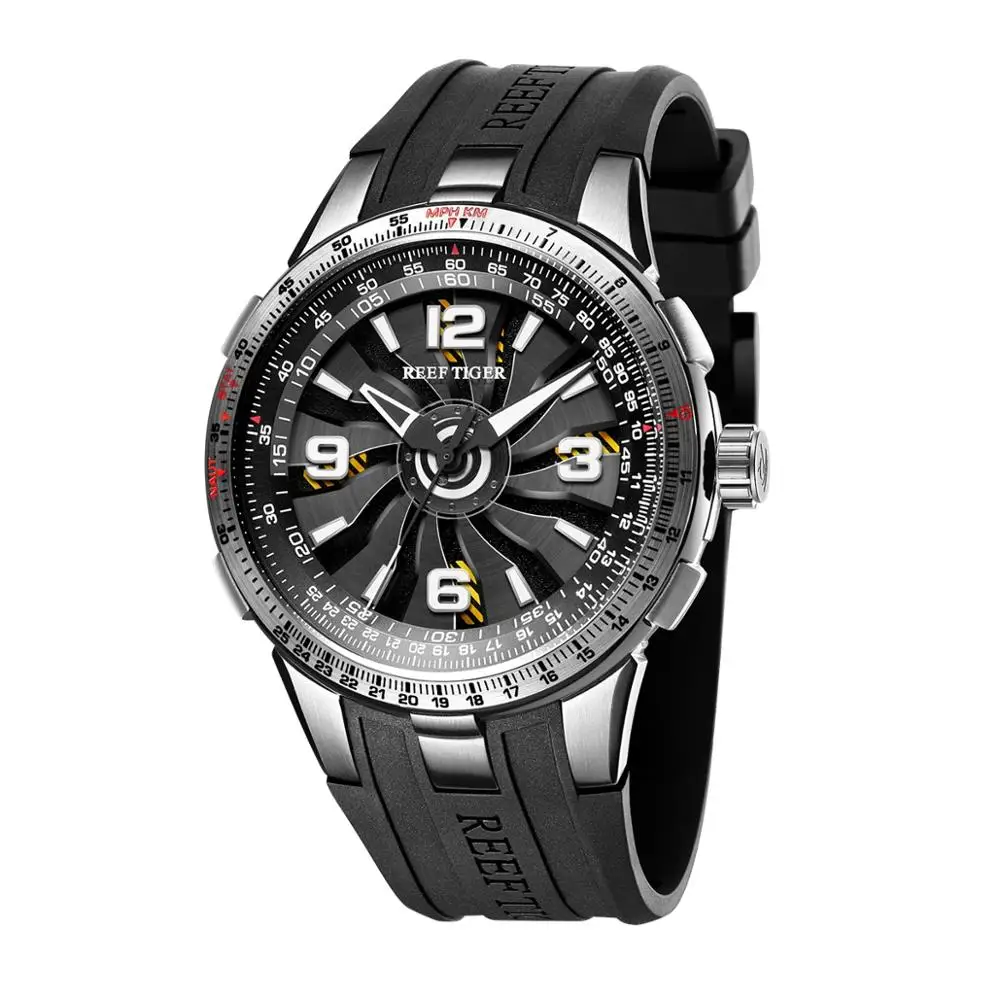 Часы наручные мужские автоматические спортивные водонепроницаемые