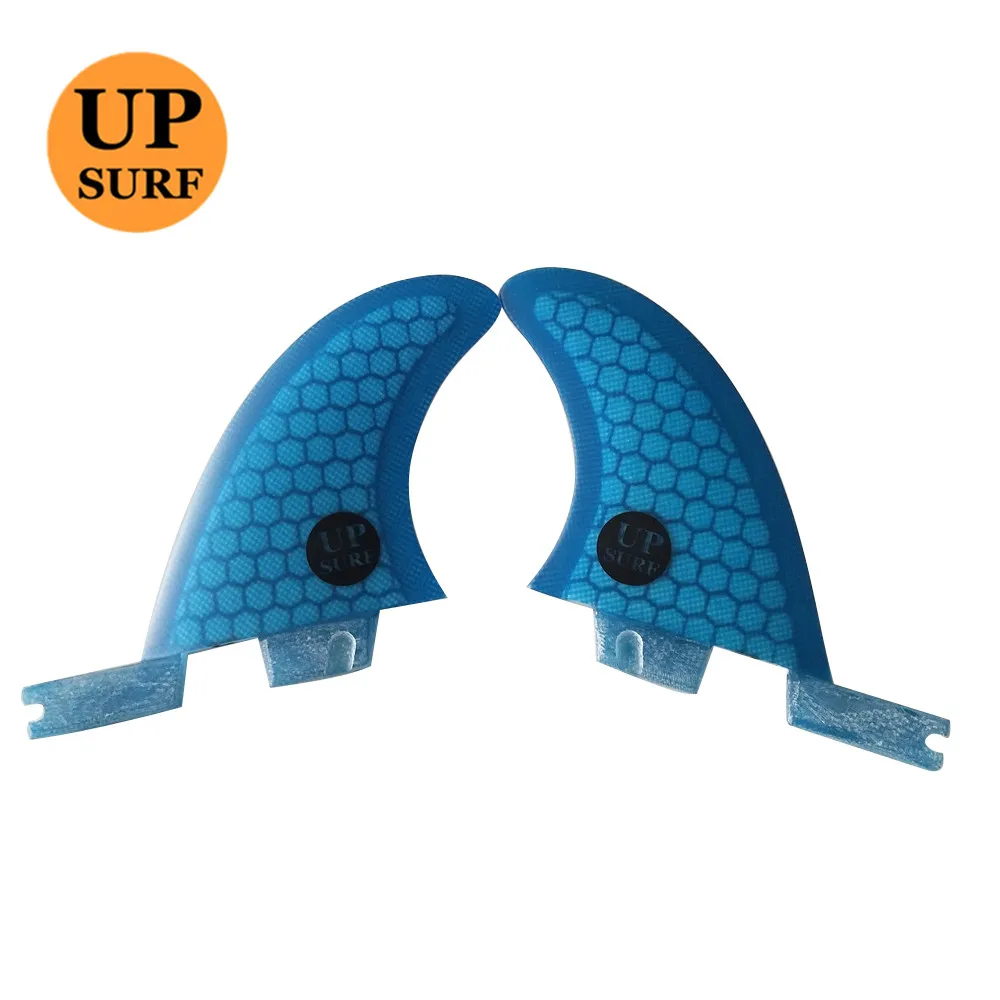 

Fcs2 GL 2pcs/set rear fin for quad fin set flat foil Honeycomb Surfing Surfboard Fins Fibreglass upsurf