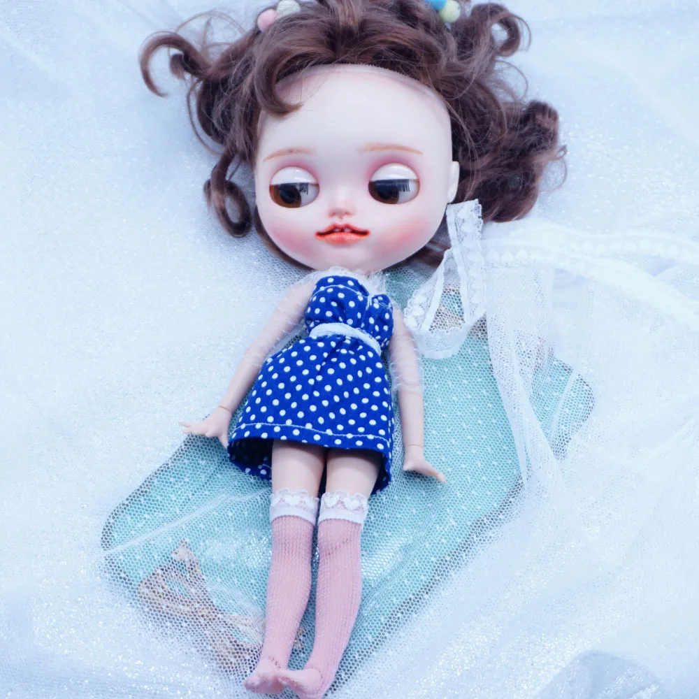 3 пары носков для кукол длинные носки ручной работы 1/6 BJD Blyth Azone аксессуары