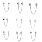 Новинка 2021, яркие серебряные бусины в виде собачьей лапы, самолета, подходят для оригинальных шармов Pandora, серебро 925 пробы, женские Украшения