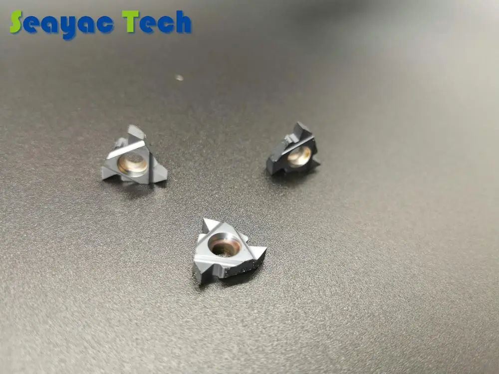

Threading triangle threading inserts 16ER AG60 for stainless steel process