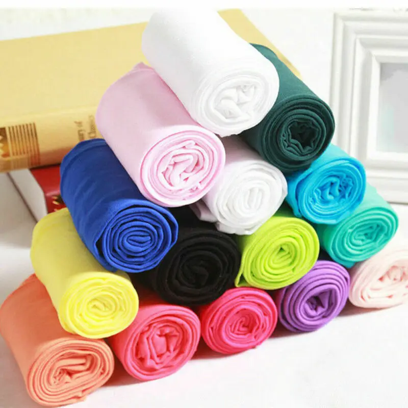 2020 детские колготки для девочек Чулочные изделия шелковые чулки однотонные