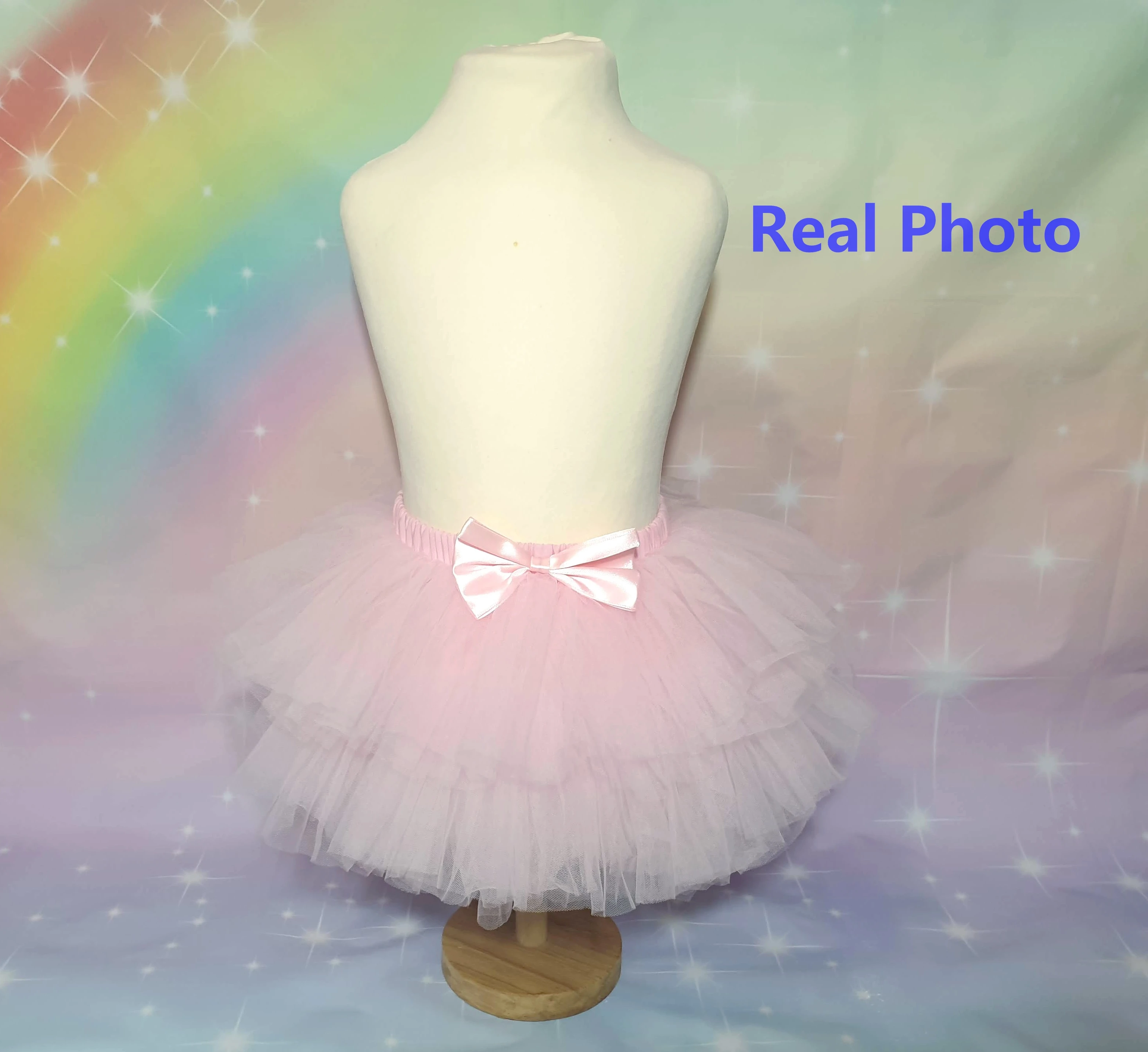 Laeacco Радужный фон с блестящими звездами мечтательный день рождения ребенка