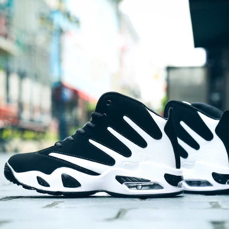 2019 Мужская Новая легкая Баскетбольная обувь с высоким берцем модные мужские