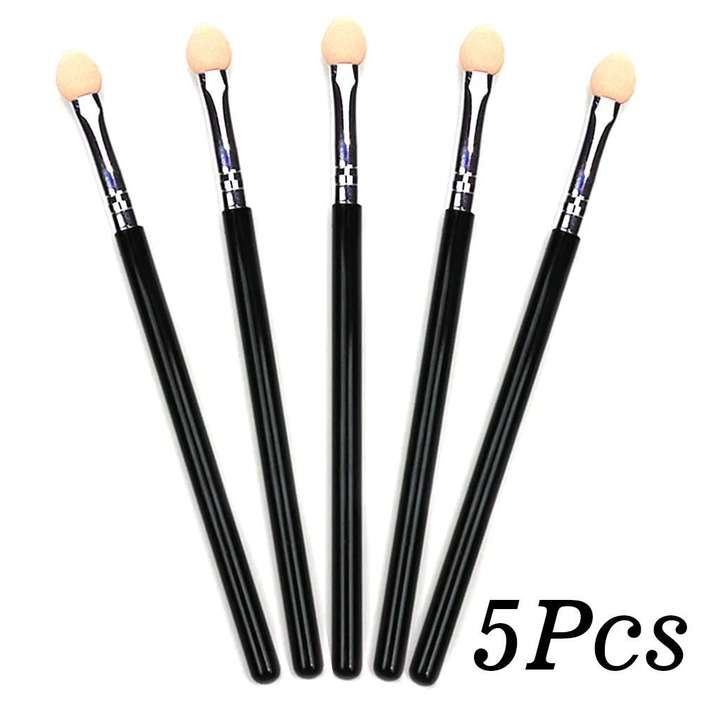 

5 Pcs Eyeshadow Sponge Brush Eye Shadow Makeup Applicator Smudge Eye Makeup Brushes Eyes Makeup Cosmetic Tool