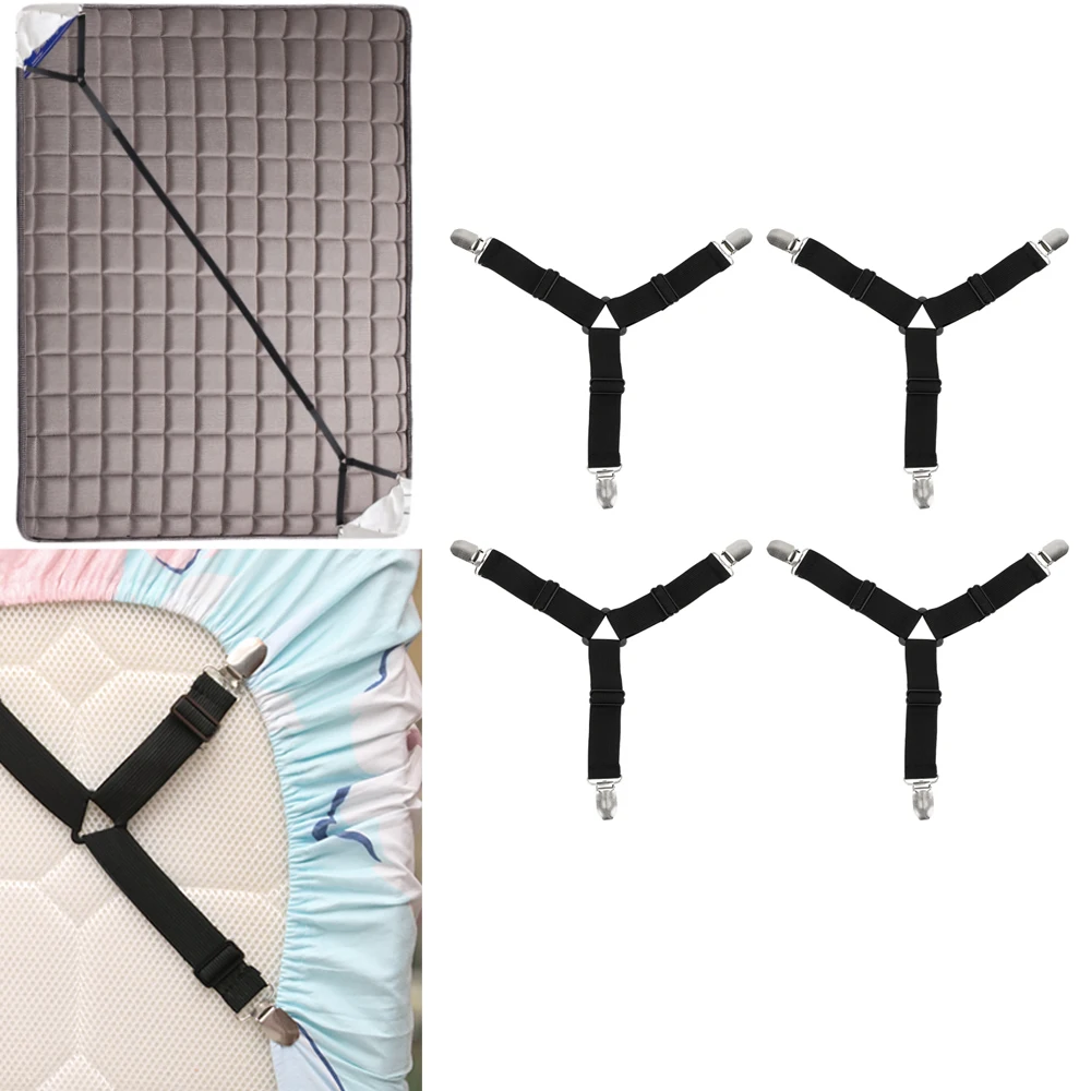 Застежки для простыней 2 шт. 4 регулируемые крепления | Дом и сад