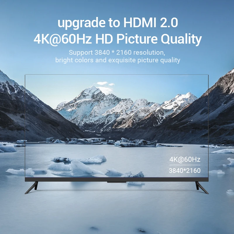 vention hdmi 2 0 switcher 3 in 1 out 4k60hz 3x15x1 hdmi splitter for xbox 360 ps4 smart box 5 in 1 out hdmi 2 0 switch adapter free global shipping