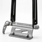 Портативный держатель вилки для горного и дорожного велосипеда, быстросъемный фиксированный зажим для автомобиля, аксессуары для поездок и верховой езды