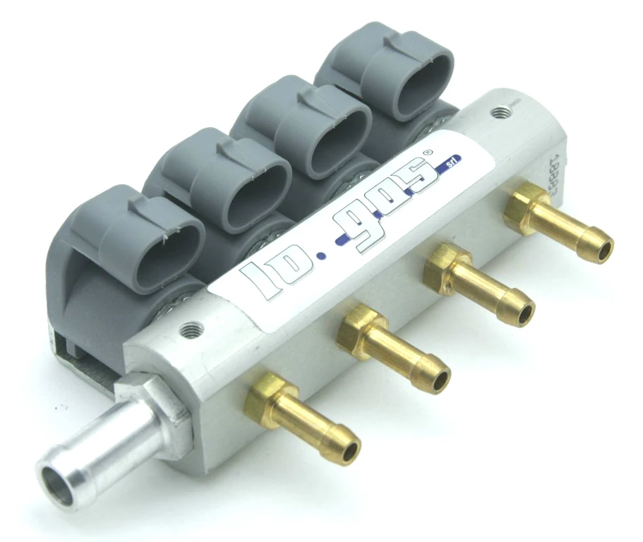 4 инжектор цилиндровый рельс для системы последовательного впрыска СНГ|lpg injection