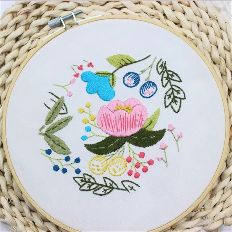 Ручная работа с цветочным принтом комплект ткани для начинающих рукоделие