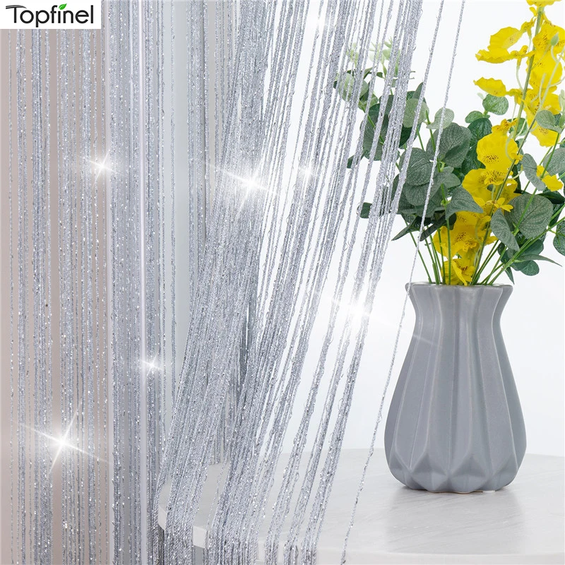 Шторы Topfinel Φ Line для гостиной однотонные Дверные со шнурком окна 300x260 см украшение