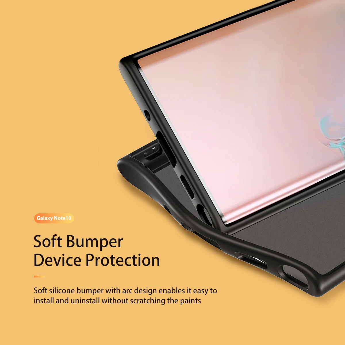Чехол ROCK Matte PC+ TPU для samsung Galaxy Note 10 Note10 Plus Мягкий силиконовый ударопрочный бампер пуленепробиваемый стеклянный клей задняя крышка