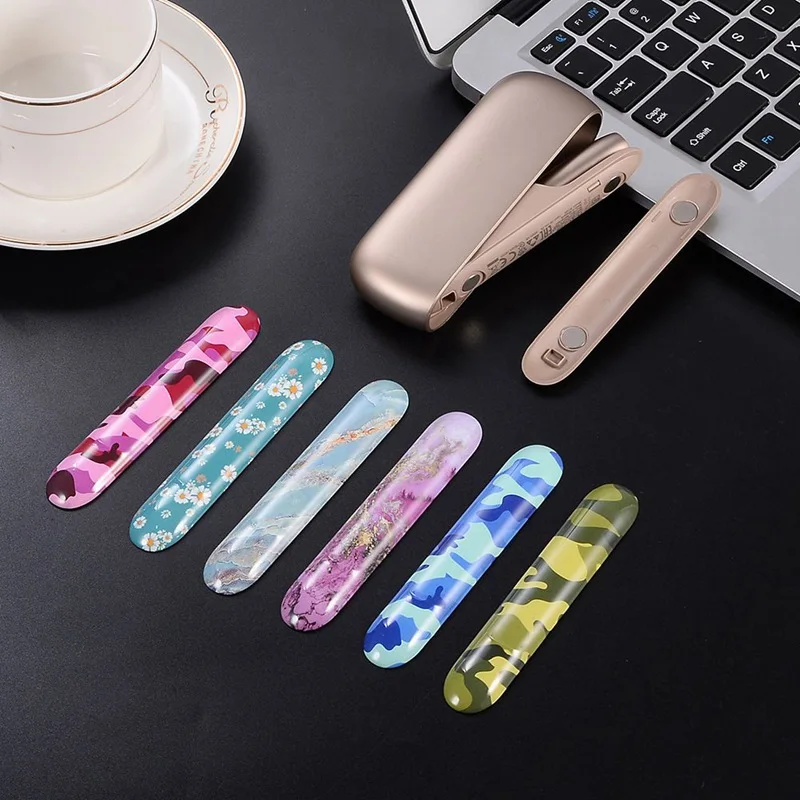 Сменный магнитные колпаки с принтом для Iqos 3 0 внешний чехол s Vape боковая крышка