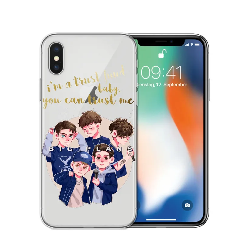 Чехлы для телефонов с надписью Why't we 8 чехол iphone 7 6 6S 5 Plus X XR Max Мягкий ТПУ |