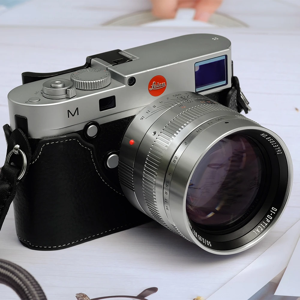 Объектив TTArtisan 50 мм F0.95 для камеры Leica M Mount M9 M10 Sony E Nikon Z Canon R Fuji FX|Объективы