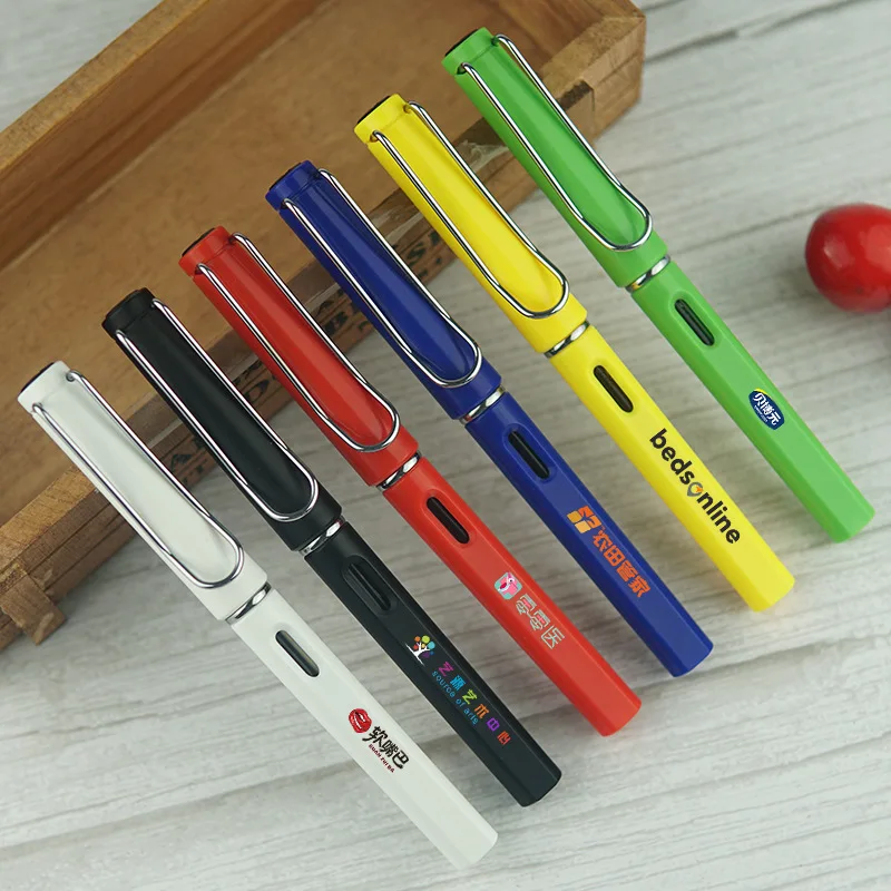 Fountain Pen Advertising Pen Custom LOGO 500 Pcs Per Set Promotion Gift Fountain Pen