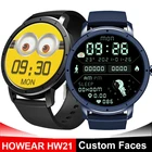 Оригинальные Смарт-часы Howear HW21, пульсометр, шагомер, мужские и женские часы, Смарт-часы с музыкальным управлением, спортивные Смарт-часы mibro pk IWO 13