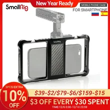 SmallRig Universal Mobile Phone Vlogging Cage Video Shooting Phone Cage Accessories With Cold Shoe Mount -2391B