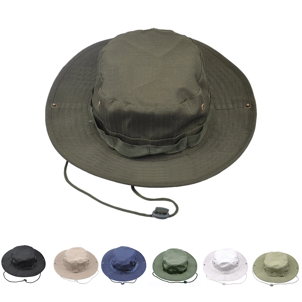 

Водонепроницаемая быстросохнущая Регулируемая шляпа-Панама для рыбалки и скалолазания