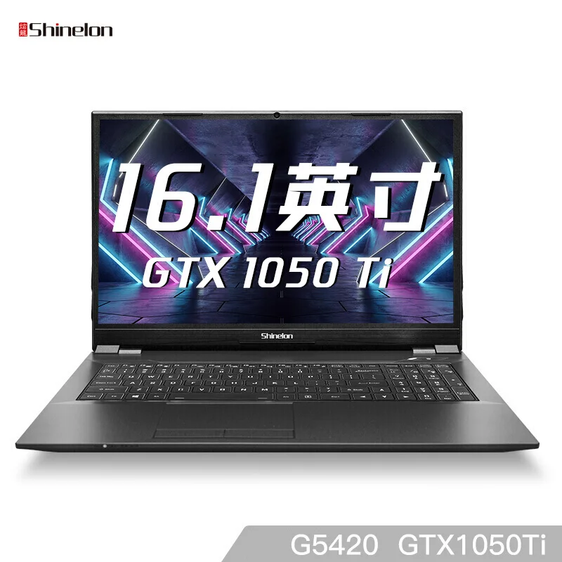 Ноутбук Shinelon DD2Plus Intel i5 9400 / G5420 GTX1050Ti 4G 16 1 дюймов 72% NTSC экран Портативный игровой