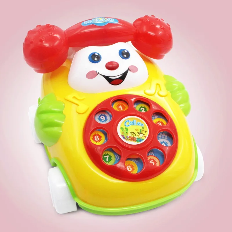 

Baby Children Toys Music Cartoon Phone Educational Developmental Kids Boys Girls Birthday Toy Gift