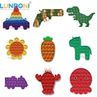 Новый дизайн, модель пистолета, пузырьковая игрушка-антистресс для взрослых и детей, подарок для снятия стресса, сенсорная игрушка AYM