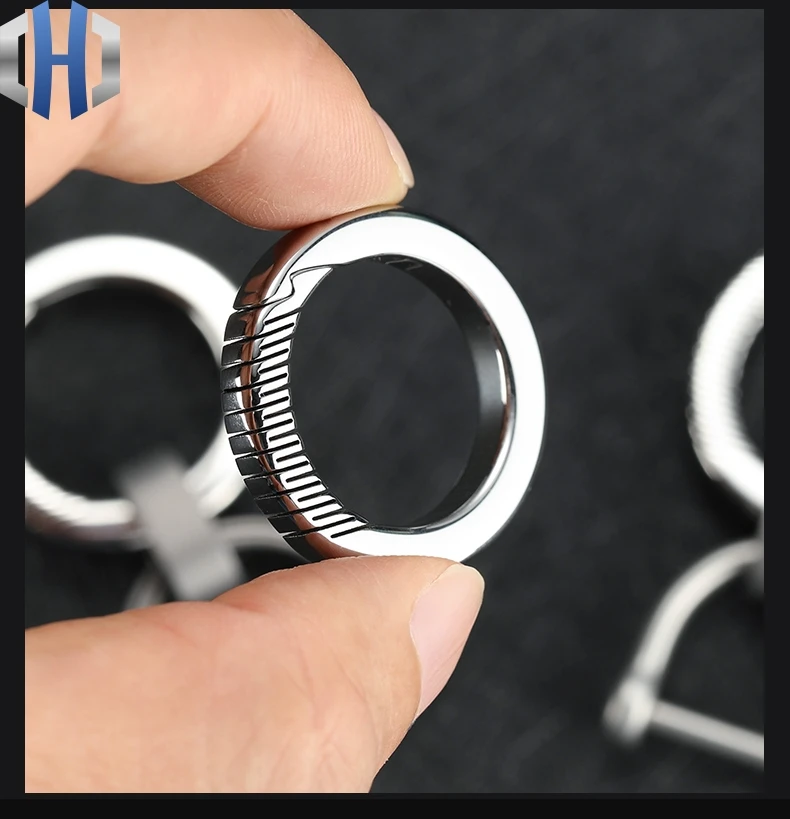 Автомобильный брелок из титанового сплава мужской подвесной кулон креативная