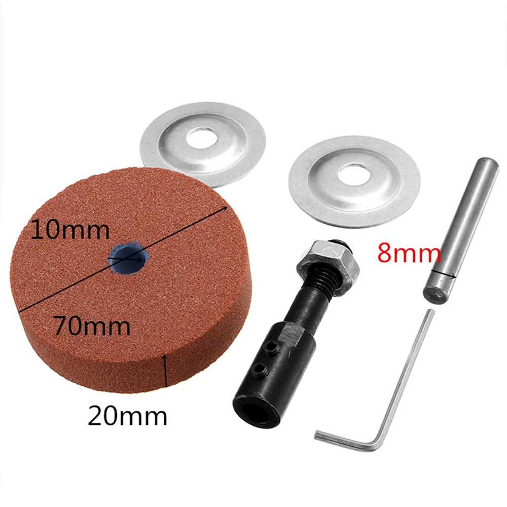 

Electric Drill Abrasive Tool Manual Grinding Wheel Adapter Set Wrench Tool Kit
