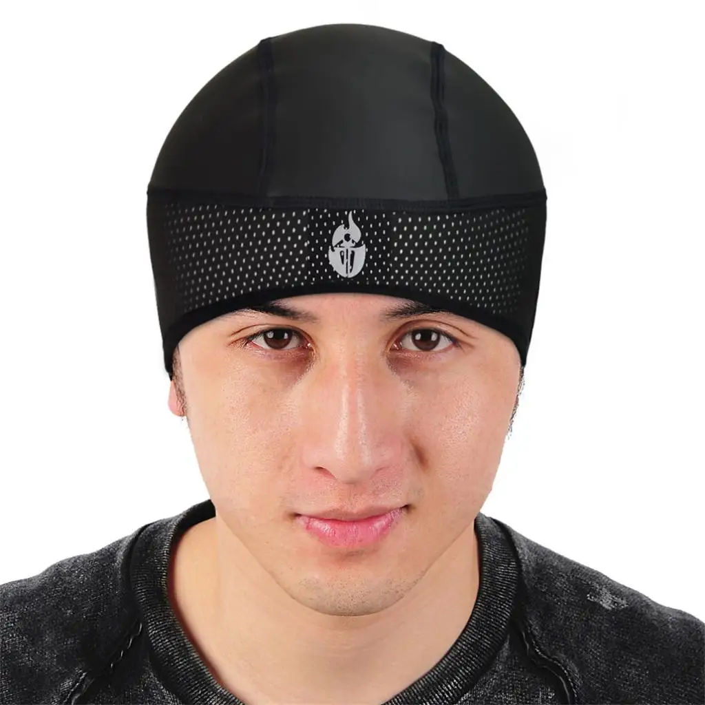 

Fitness Cycling Cooling Skull Cap Sports Helmet Liner Running Beanie Thermal Retention Breathable Fits Under Helmets