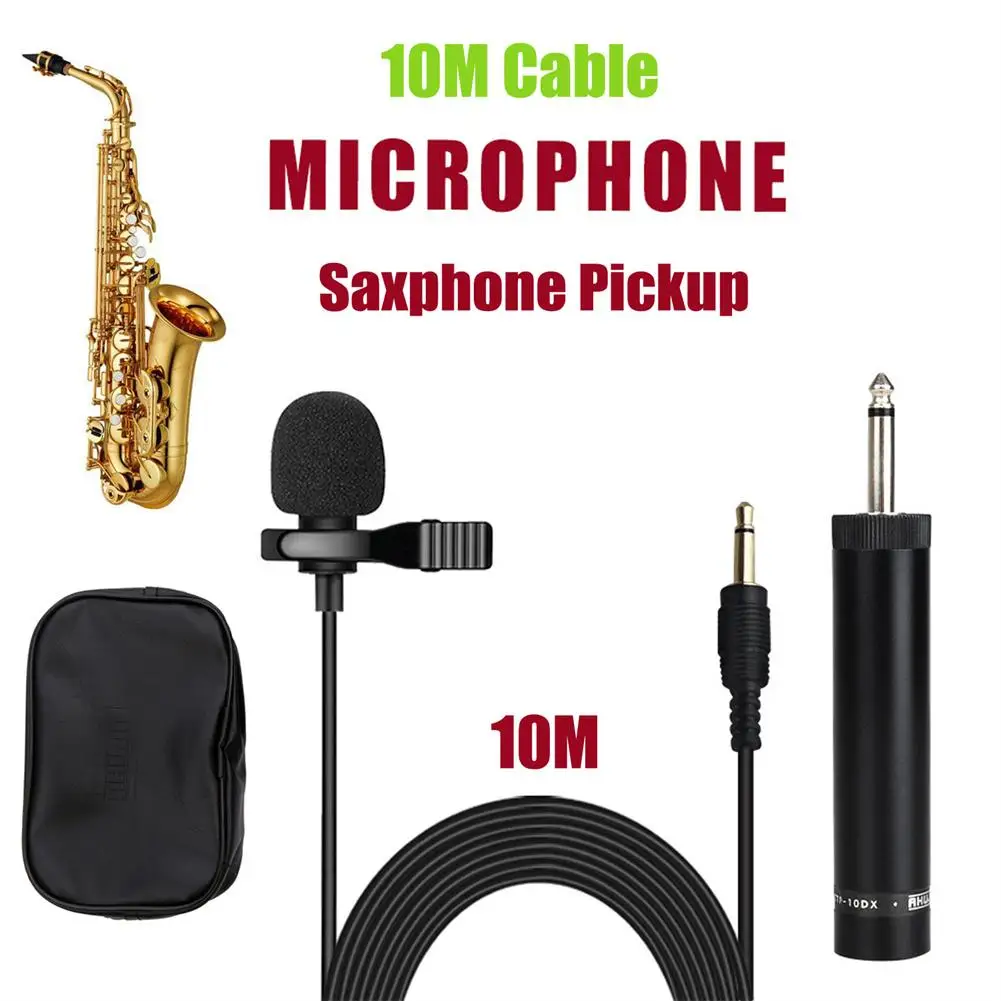 

Guitar Pickup Professional Microphone Pickup For Guitar Violin Banjo Ukulele Saxophone Flute Accessories