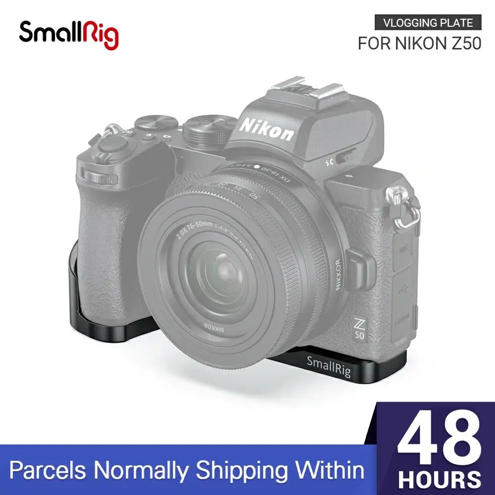 Кронштейн SmallRig Z50 для Nikon L образная боковая пластина + Крепежная с креплением