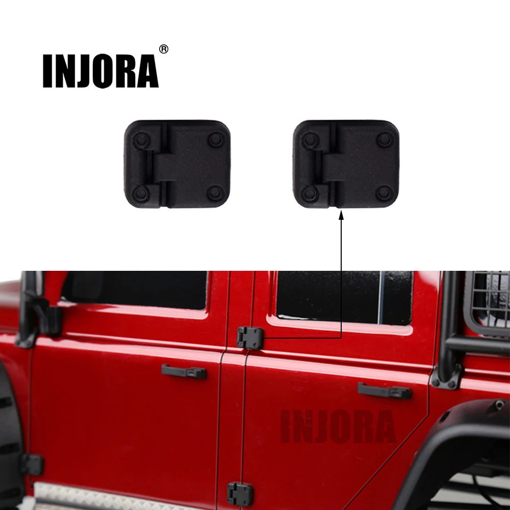 2PCS Trx 4 Black Plastic Car Door Hinge for 1:10 RC Crawler Traxxas TRX-4 TRX4 | Игрушки и хобби