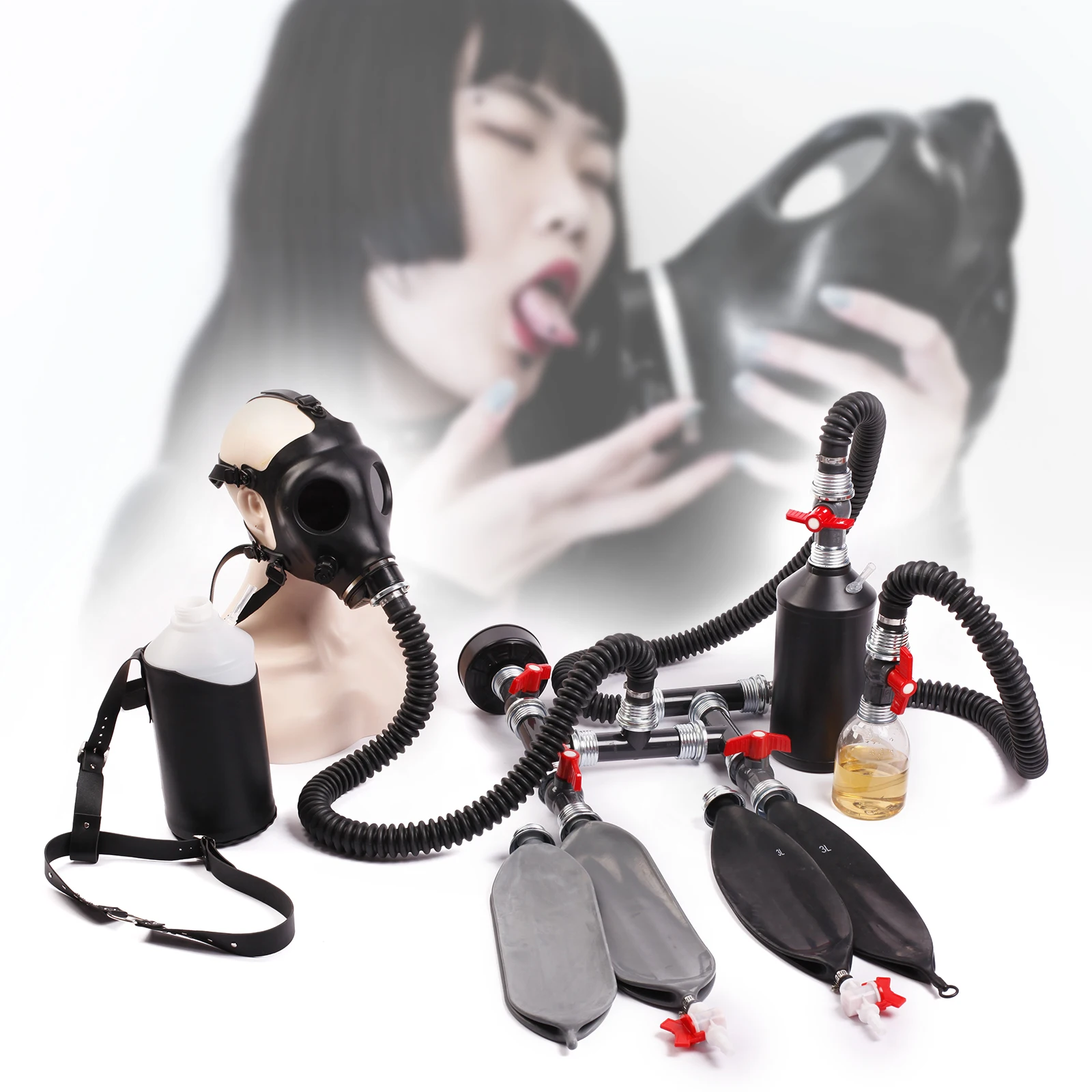 Латексный дыхательный клапан регулируемая бутылка с отрицательным давлением