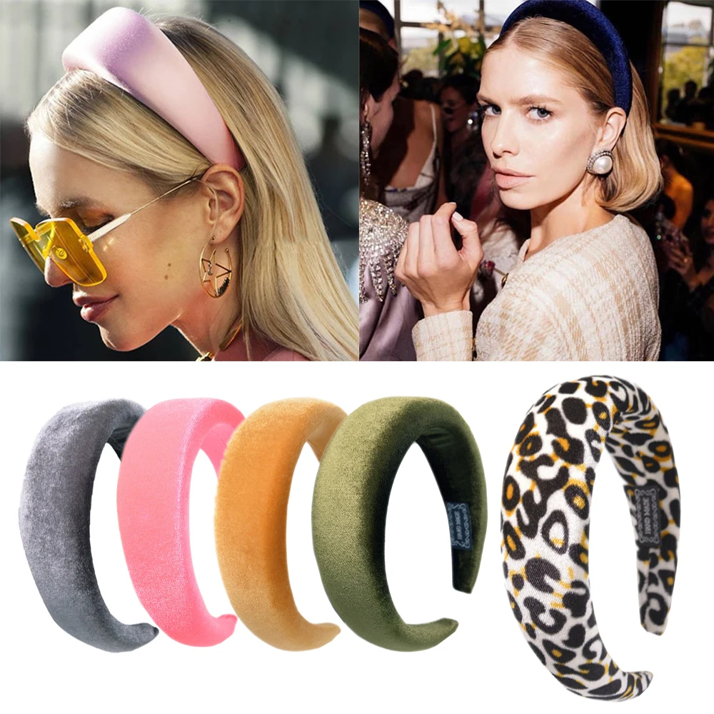 Thick Sponge Velvet Hairbands Headbands For Women Girls Head Bands Hairband Hair Hoop Sweet |