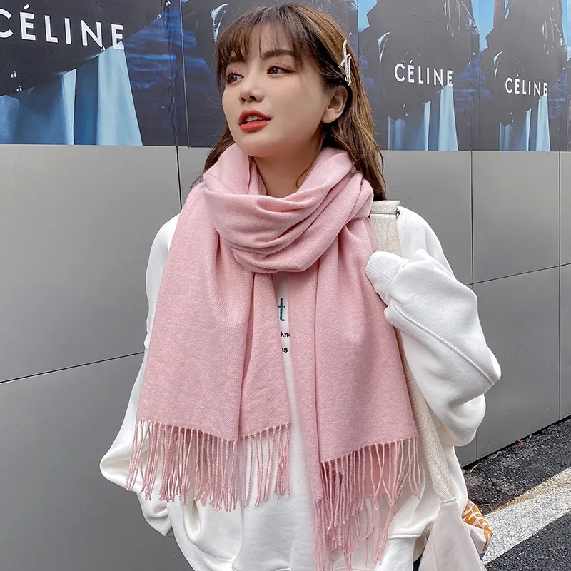 

Зимний шарф tessel, мягкие теплые шарфы из пашмины, Женская шаль, шарфы, шарфы, зимние женские шарфы