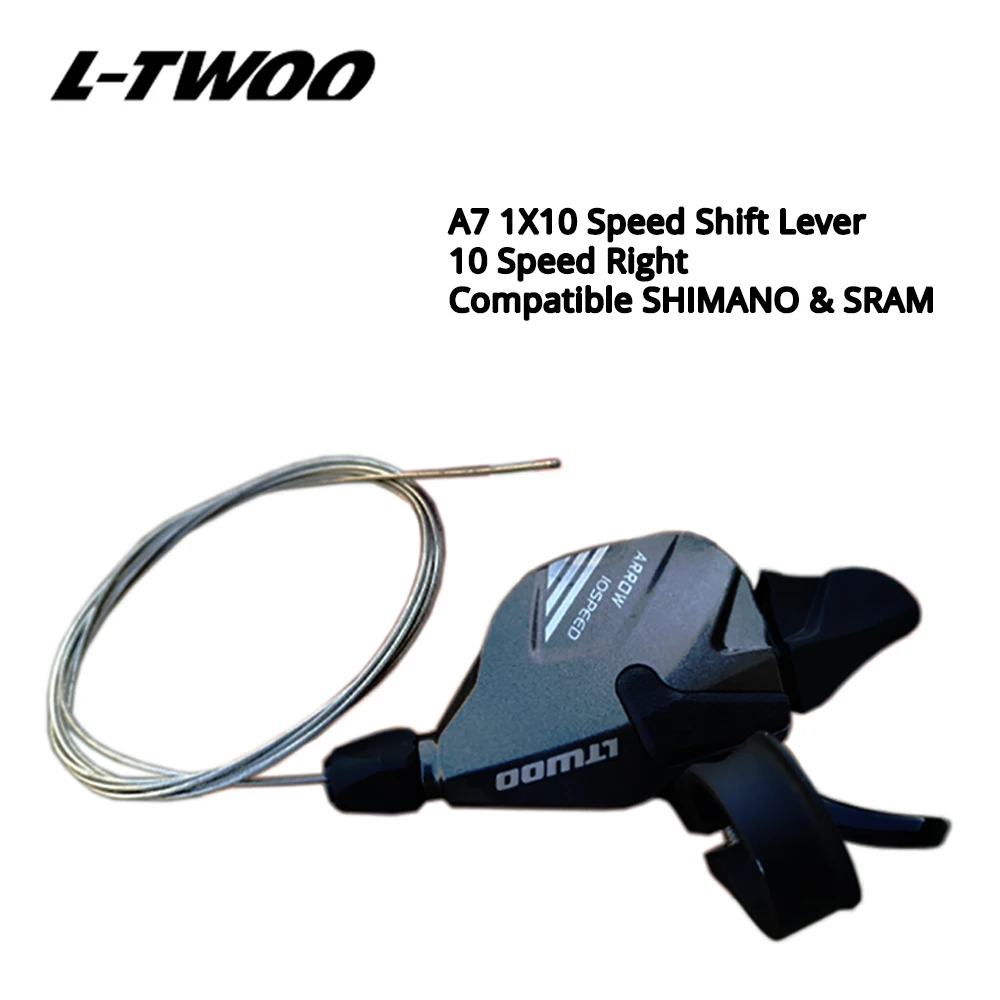 LTWOO A7 1X10 10 скоростей переключатель триггер группа 10s 10v рычаг переключения передач задний переключатель Переключатели совместимы с SRAM и SHIMANO - Цвет: Shift Lever