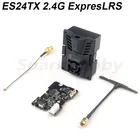 Радиопередатчик HappyModel ExpressLRS ELRS ES24TX 2,4G Micro TX для EP1 EP2 RX OpenTX радиопередатчик TX16S TX18S радиоуправляемый самолет FPV Дрон
