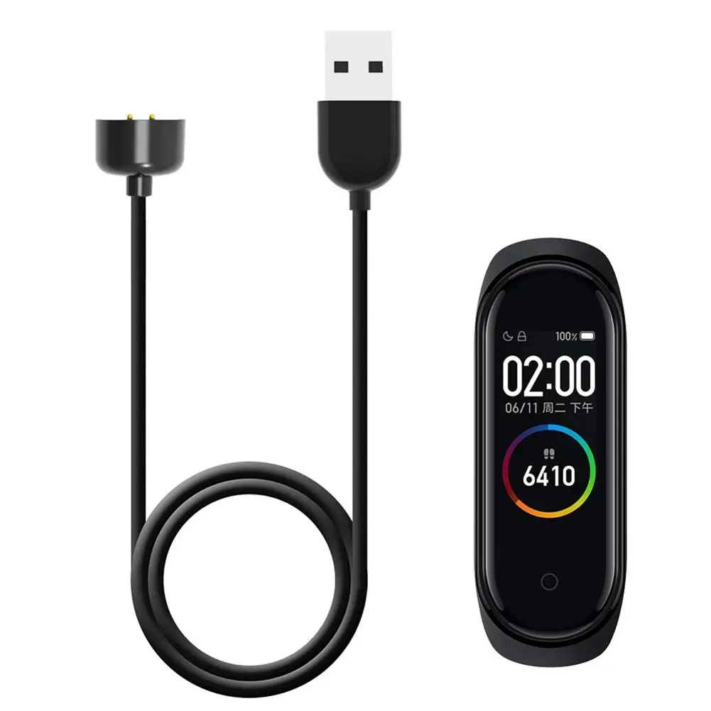 USB зарядный кабель для Xiaomi Mi Band 5 Miband умный Браслет зарядного устройства Band5 Кабель