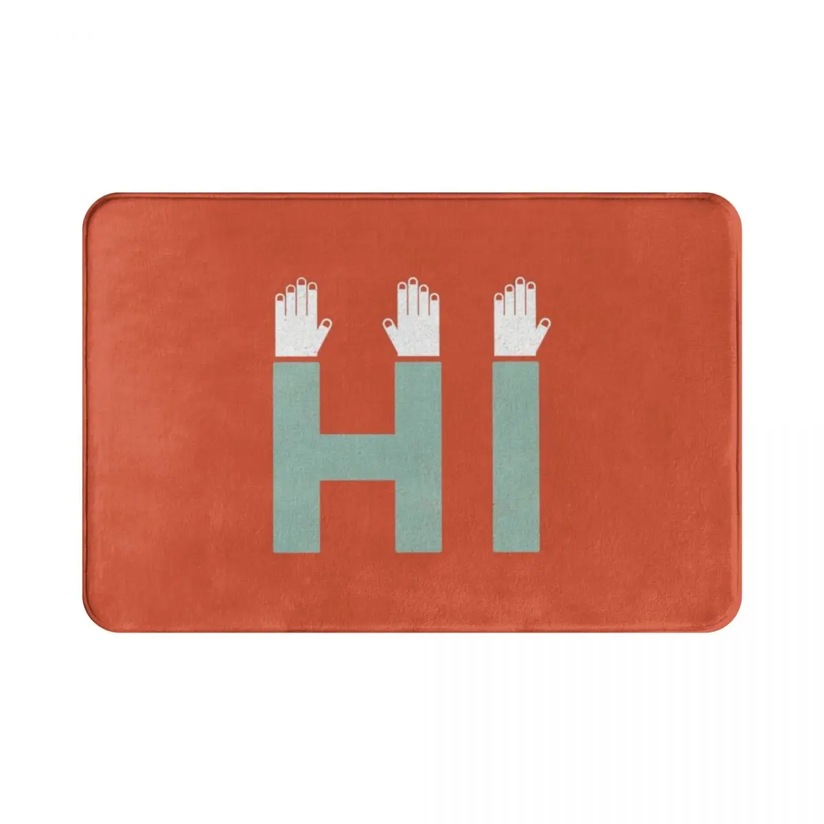 

Hi Polyester Doormat Rug carpet Mat Footpad Anti-slip Cushion Entrance Kitchen Bedroom balcony toilet Living Room 40*60cm