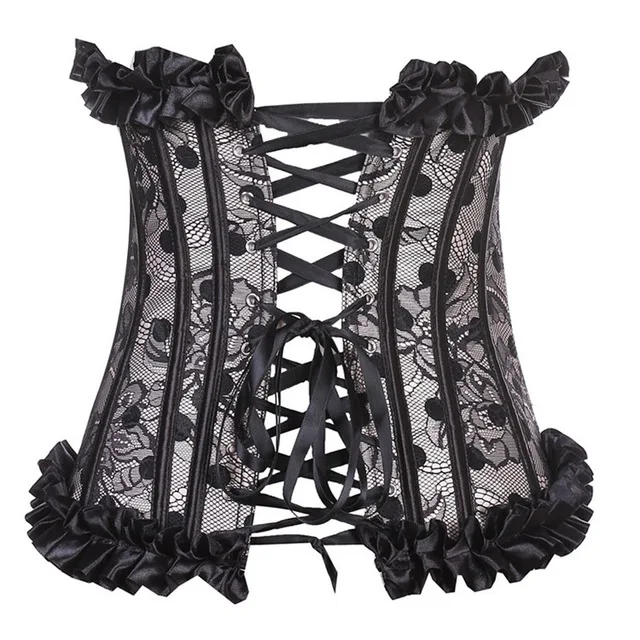 

Hot Sale Fashion Female Shapewear Adults Polka Dot Print Body Shaper Sleeveless Tops corset top blouse goth clothes